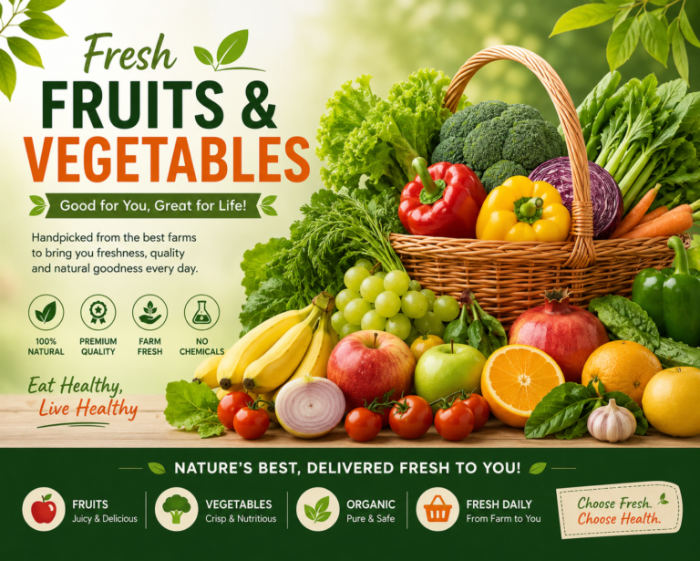 Fruits & Vegetables